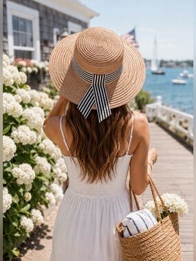 Anthropologies Eugenia Kim Brigitte Boater Hat